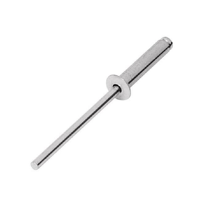 REMACHE DE ALUMINIO, DIAMETRO DE  1/8" X 1/8" DE AGARRE,  BOLSA 50 PZAS.