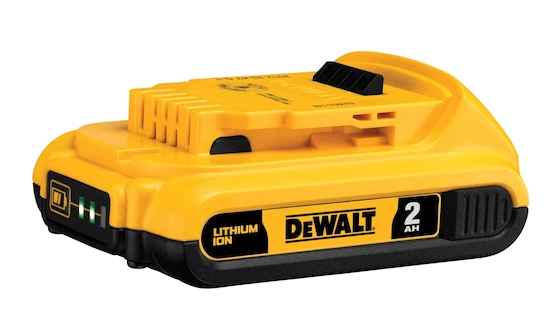 BATERIA DEWALT 20V MAX XR, 2.0 Ah.