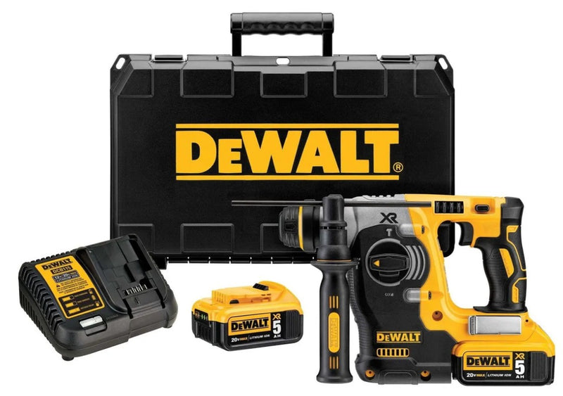 ROTOMARTILLO ATORNILLADOR DE 1" 20V, MAX, BRUSHLESS, 2 BAT. 5 AH CARGADOR Y ESTUCHE