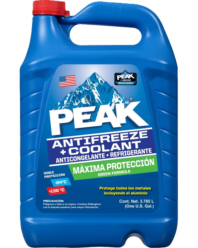 ANTICONGELANTE / REFRIGERANTE PEAK MAXIMA PROTECCION -64° HASTA 136°C 3.78 LTS (PIEZA)