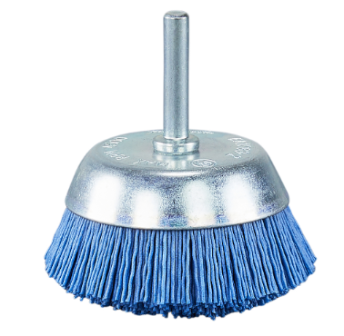 CARDA COPA NYLON 2 1/2" GRANO 240 ZANCO 1/4"