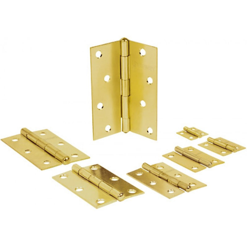 BISAGRA RECTANGULAR 2", ACERO LATÓN (PIEZA)