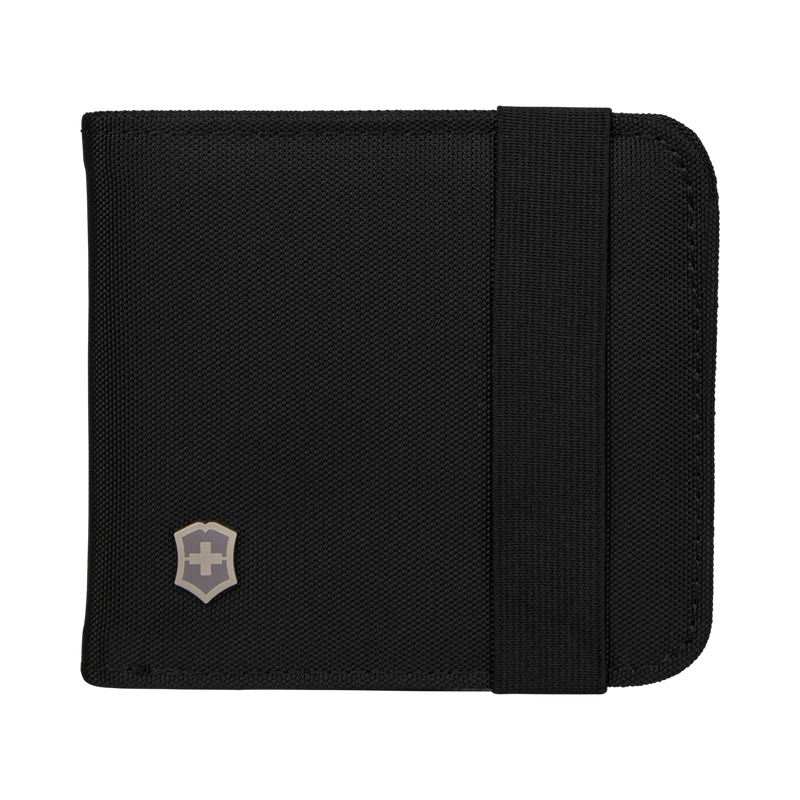 CARTERA DE NYLON VICTORINOX, COLOR NEGRA C/ VELCRO WHIT RFID PROTECTION0