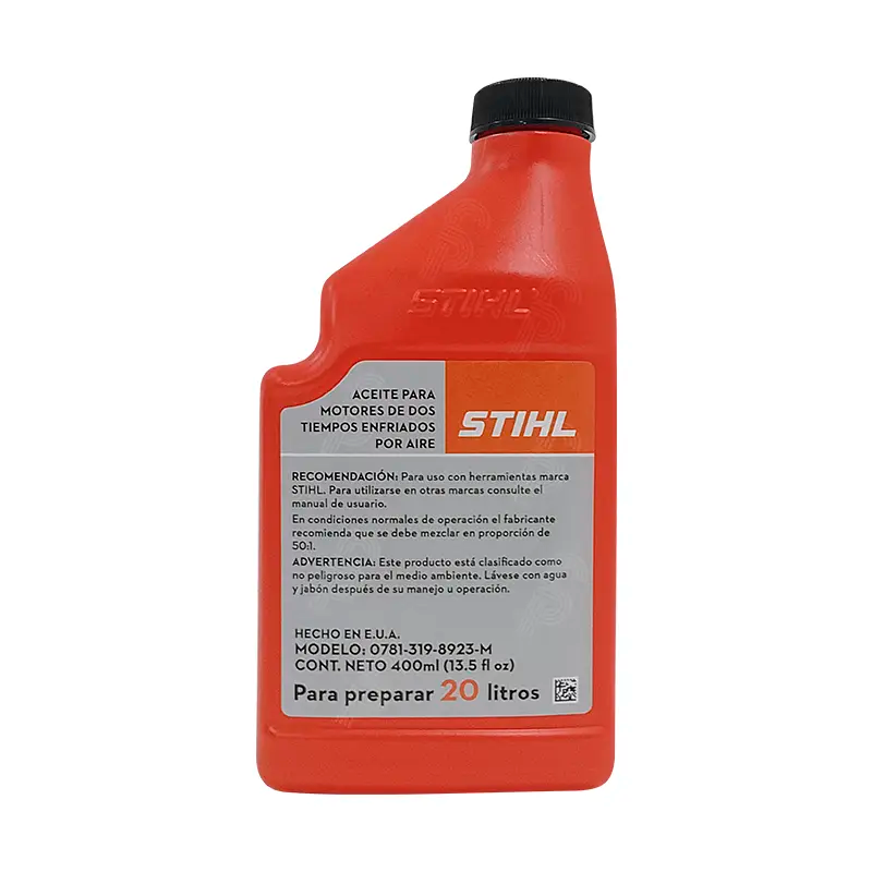ACEITE PARA MOTOR DE DOS TIEMPOS STHIL, 400 ml