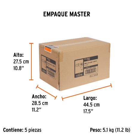 PISTOLA DE CALOR DE 1500W PROFESIONAL TRUPER