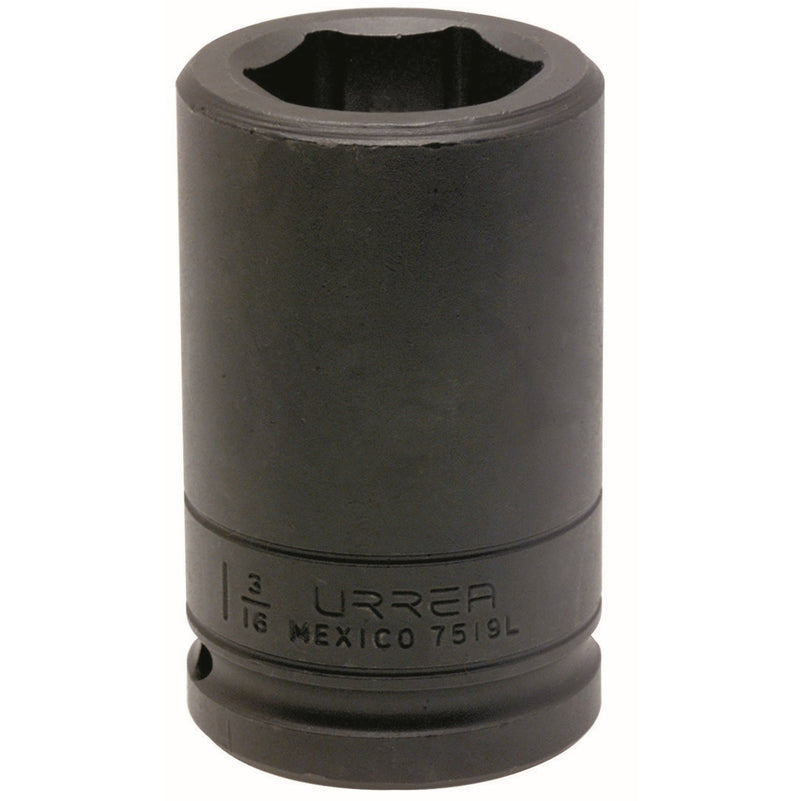 DADO DE IMPACTO DE 1-3/8", CUADRO DE 3/4", 6 PUNTAS, LARGO
