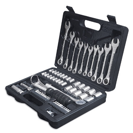 SET DE HERRAMIENTAS PARA MECANICA, 73 PIEZAS, PRETUL