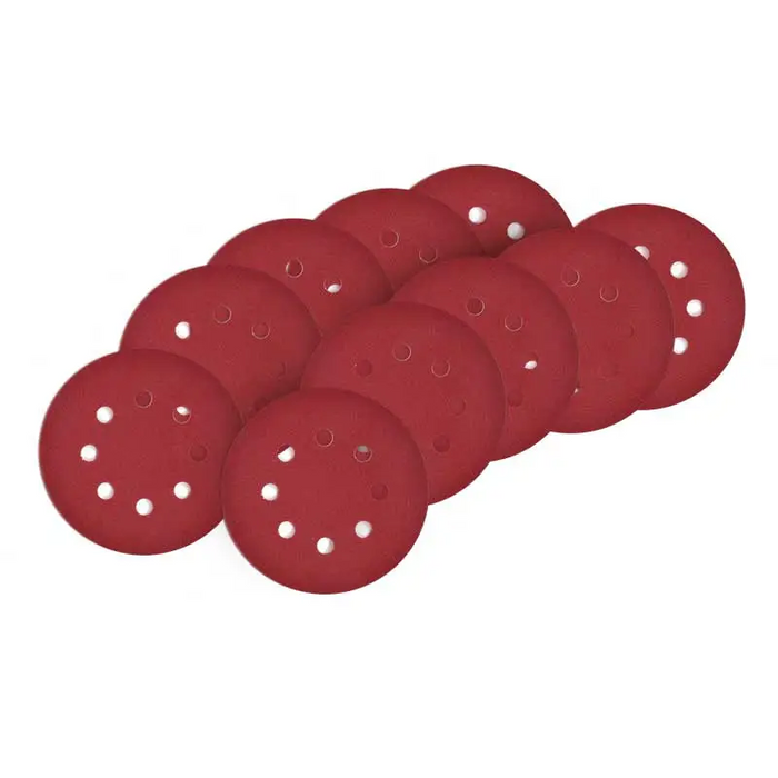 DISCO DE LIJA CON VELCRO 5" G240 10 PCS