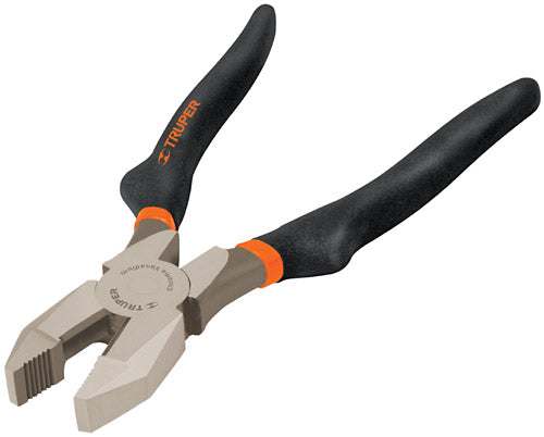 PINZA DE ELECTRICISTA DE 7", PROFESIONAL, MANGO DE VINIL