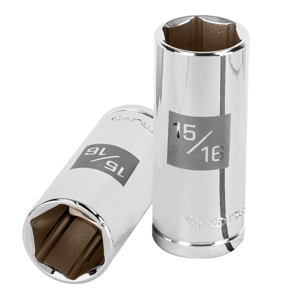 DADO DE 15/16", CUADRO DE 1/2", 6 PUNTAS LARGO, D-1230-HL