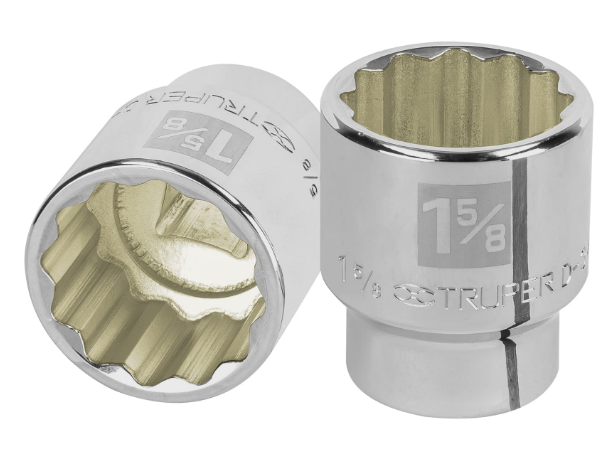 DADO DE 1-5/8", CUADRO DE 3/4", 12 PUNTAS, D-3452