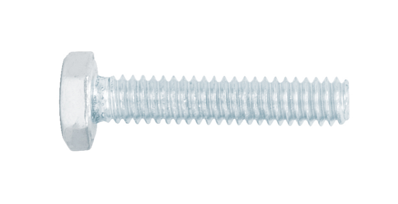TORNILLO ACERO GALVANIZADO TIPO MAQUINA 1/4" X 1-1/4" (PIEZA)