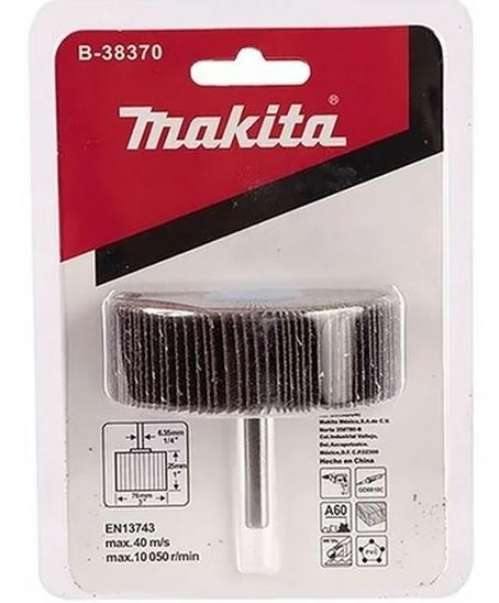 RUEDAS FLAP 3" X 1" X 1/4" GRANO 60