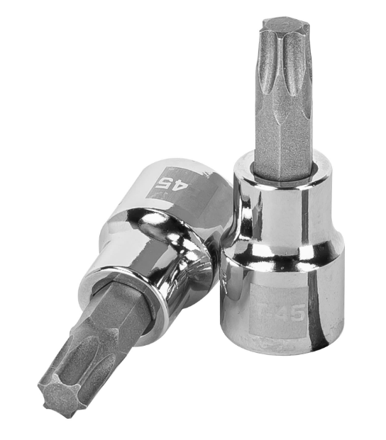 DADO PUNTA TORX, CUADRO 3/8", T-45