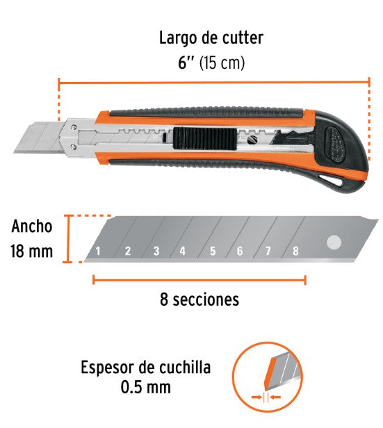 CUTTER METALICO DE 6"  CUT-6X