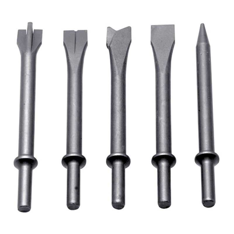 JUEGO DE 5 CINCELES PARA MARTILLO NEUMATICO