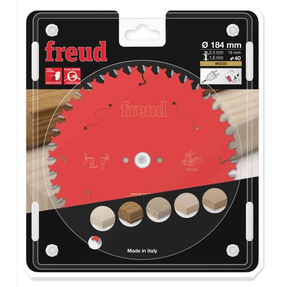 DISCO PARA SIERRA CIRCULAR PARA MADERA 7-1/4" 40D ATB 5/8" FREUD