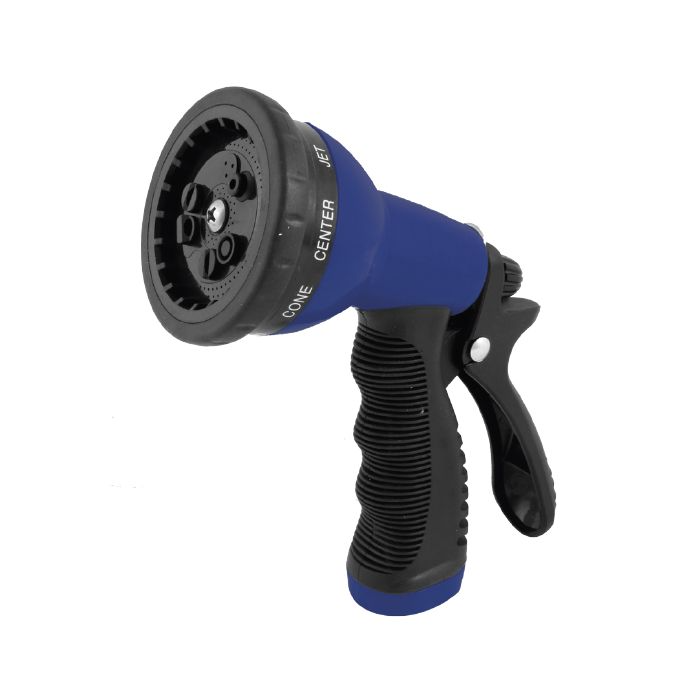 PISTOLA PARA RIEGO MULTIFUNCION, PLASTICO-PVC 7 FUNCIONES
