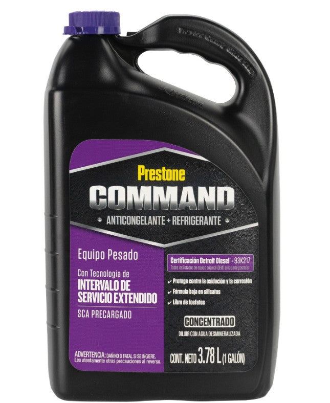 ANTICONGELANTE / REFRIGERANTE PRESTONE CONCENTRADO MORADO 96% (GALON)