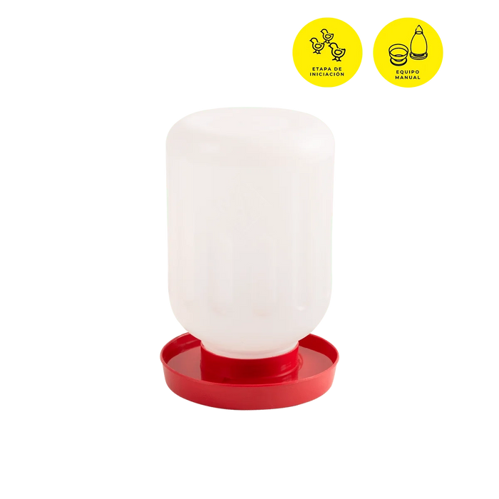 BEBEDERO VITROLERO DE 4 LITROS