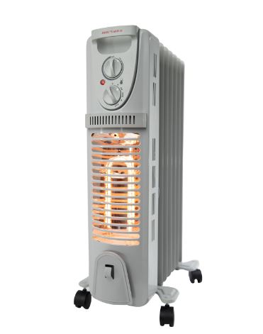 CALENTON ELECTRICO HEAT WEAVE, CAPACIDAD DE 1500W CON RADIADOR 2 EN 1