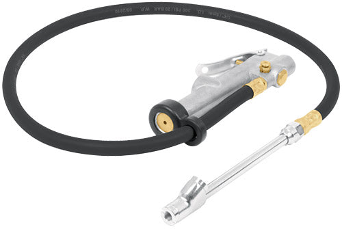 INFLADOR CALIBRADOR DE CABEZA DOBLE, 1/4" NPT, TRUPER