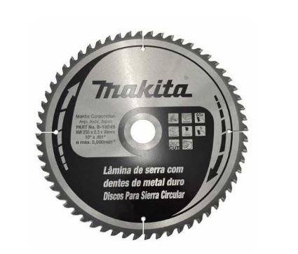 SIERRA CIRCULAR 10"X1-3/16"X60TH ATB CON REDUCTOR 1"
