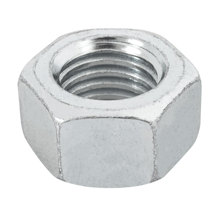 TUERCA DE ACERO GALVANIZADO HEXAGONAL DE 3/4" (PIEZA)