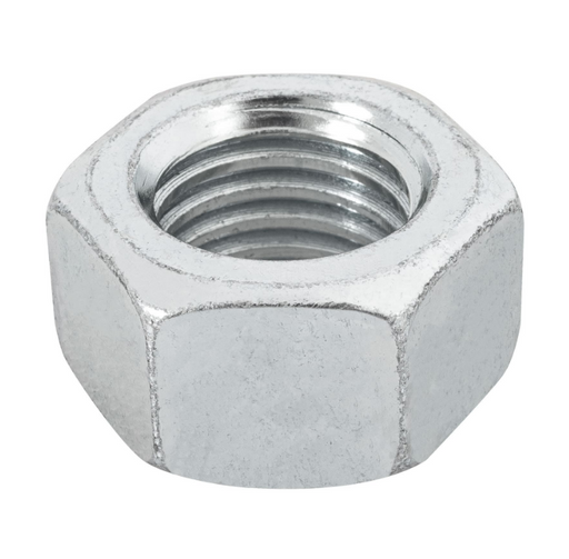 Tuerca hexagonal de acero galvanizado 3/4" con rosca interior (pieza)