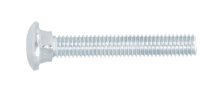 TORNILLO TIPO COCHE, GALVANIZADO, 3/8 X 2-1/2" (PIEZA)