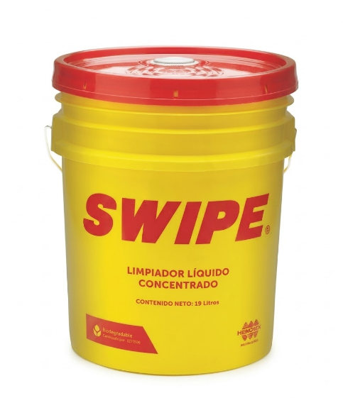 DESENGRASANTE BIODEGRADABLE CUBETA DE 19L SWIPE