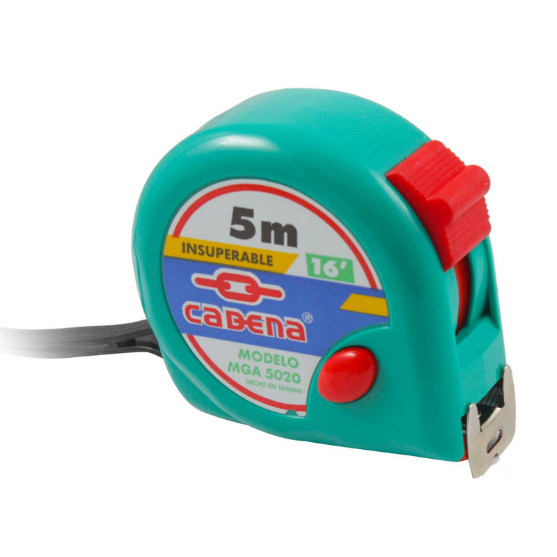 FLEXOMETRO 5M, CADENA AQUA 20 mm