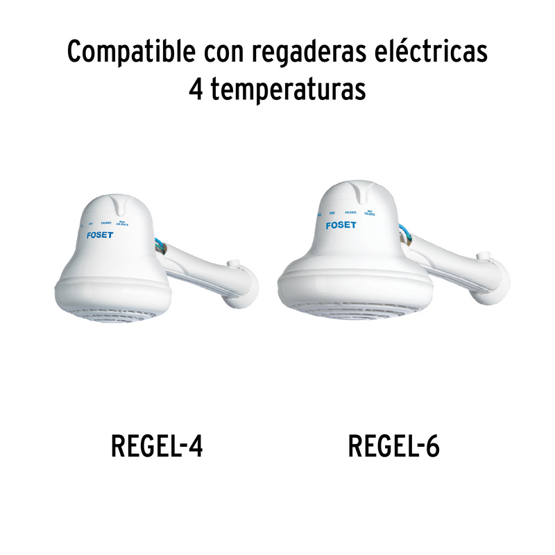 BRAZO PLASTICO PARA REGADERA ELECTRICA
