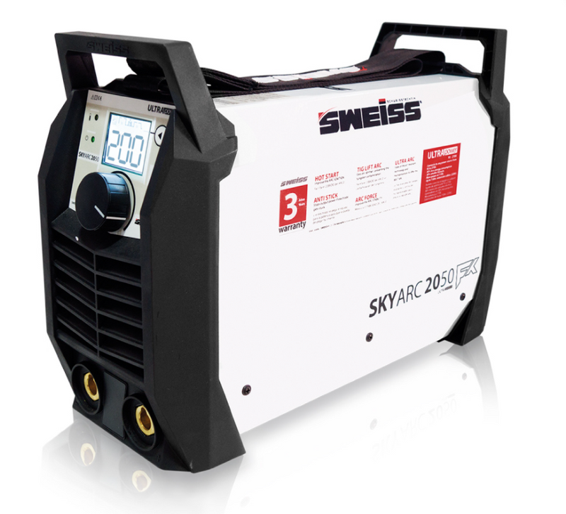 SOLDADOR INVERSOR 200A, 110/220V, SWEISS SKYARC 2050
