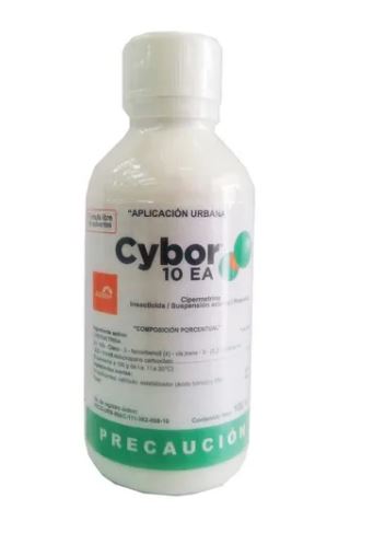 INSECTICIDA CYBOR, PARA JARDIN DE 100ML