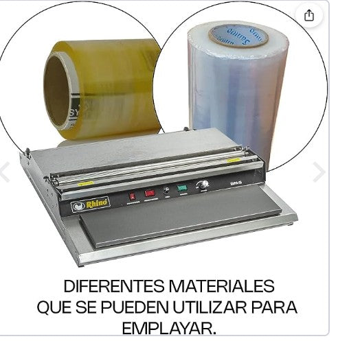 EMPLAYADORA DE ALIMENTOS 400 W 55 CM 0°-300°C