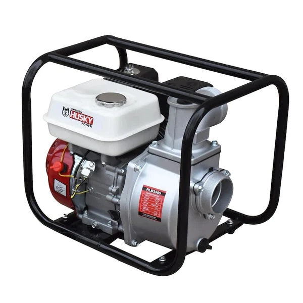 MOTOBOMBA DE 3", A GASOLINA, 6.5 hp, 1,000 L/min, SWEDISH HUSKY