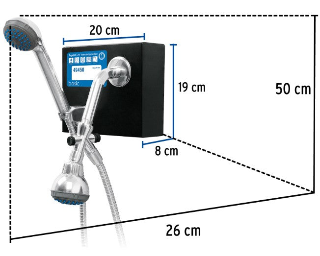 EXHIBIDOR CON REGADERA R-007 FOSET
