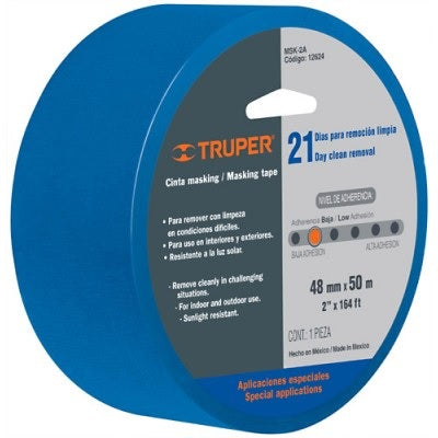 CINTA MASKING AZUL, 2" X 50 MTS