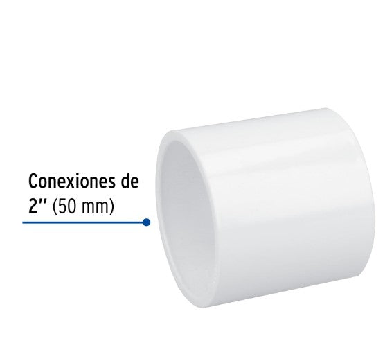 COPLE DE PVC, 2"