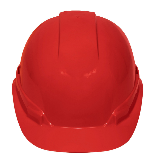 CASCO DE SEGURIDAD COLOR ROJO