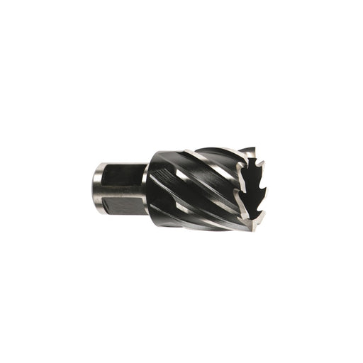 Cortador anular 1" x 2" NVO metálico, vástago plateado y dientes de sierra