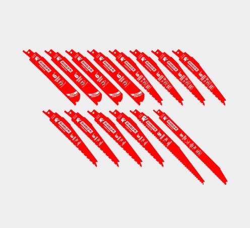 JUEGO DE 14 SEGUETAS DIABLO PARA SIERRA RECIPROCA 14S