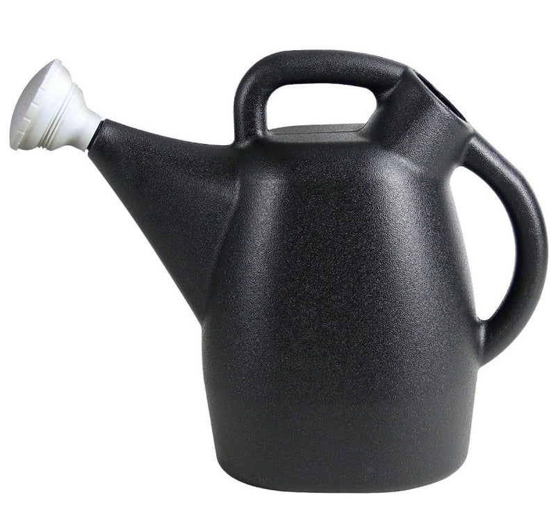 REGADERA PARA PLANTAS PLASTICO NEGRO 2 GALONES CHAPIN