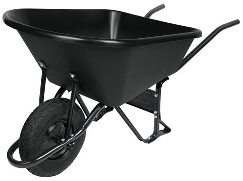 CARRETILLA 6 FT, LLANTA REFORZADA, CONCHA PLASTICA