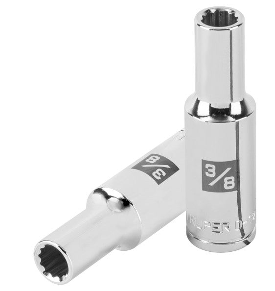 DADO DE 3/8", CUADRO DE 1/2", 12 PUNTAS LARGO, D-1212-EL