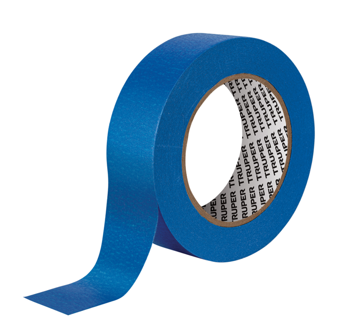 CINTA MASKING AZUL, 1-1/2" X 50 MTS