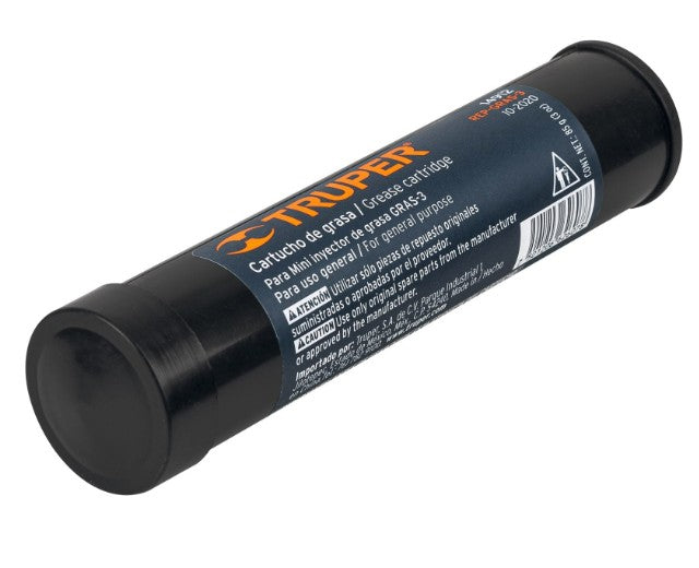 CARTUCHO DE REPUESTO PARA INYECTOR DE GRASA GRAS-3 TRUPER