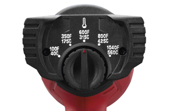 PISTOLA DE CALOR TEMP.VARIABLE 11.6 AMP 140 A 1040 F° MILWAUKEE