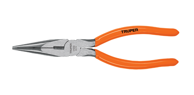 PINZA PUNTA Y CORTE 8', MANGO DE VINIL"